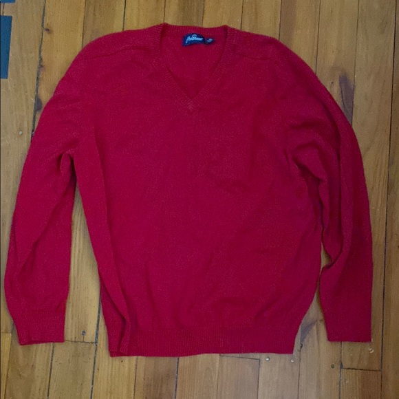 Jack Nicklaus golf sweater and casual Classic Red V-Neck Sweater - Picture 1 of 1